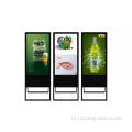 Vloerstandaard touchscreen advertentie display kiosk